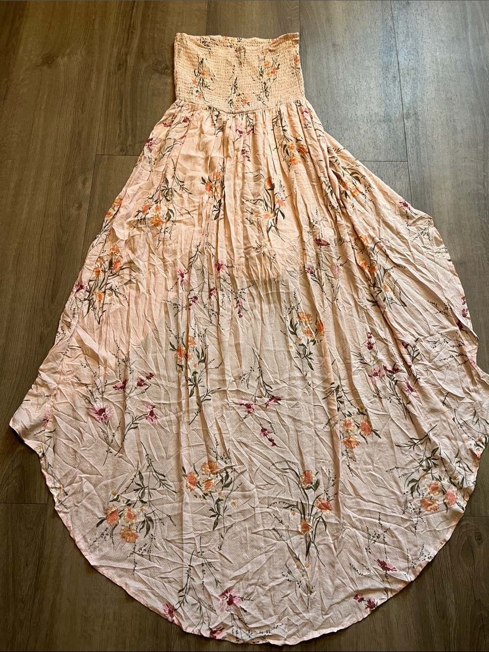 Altar'd State Blush Pink Floral Sleeveless Romper - Picture 6 of 6